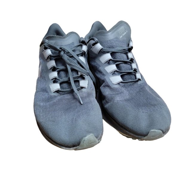 Nike Air Zoom Pegasus 37 Gray Running Shoes Men Size 12 Sneakers BQ9646-009 main image 4